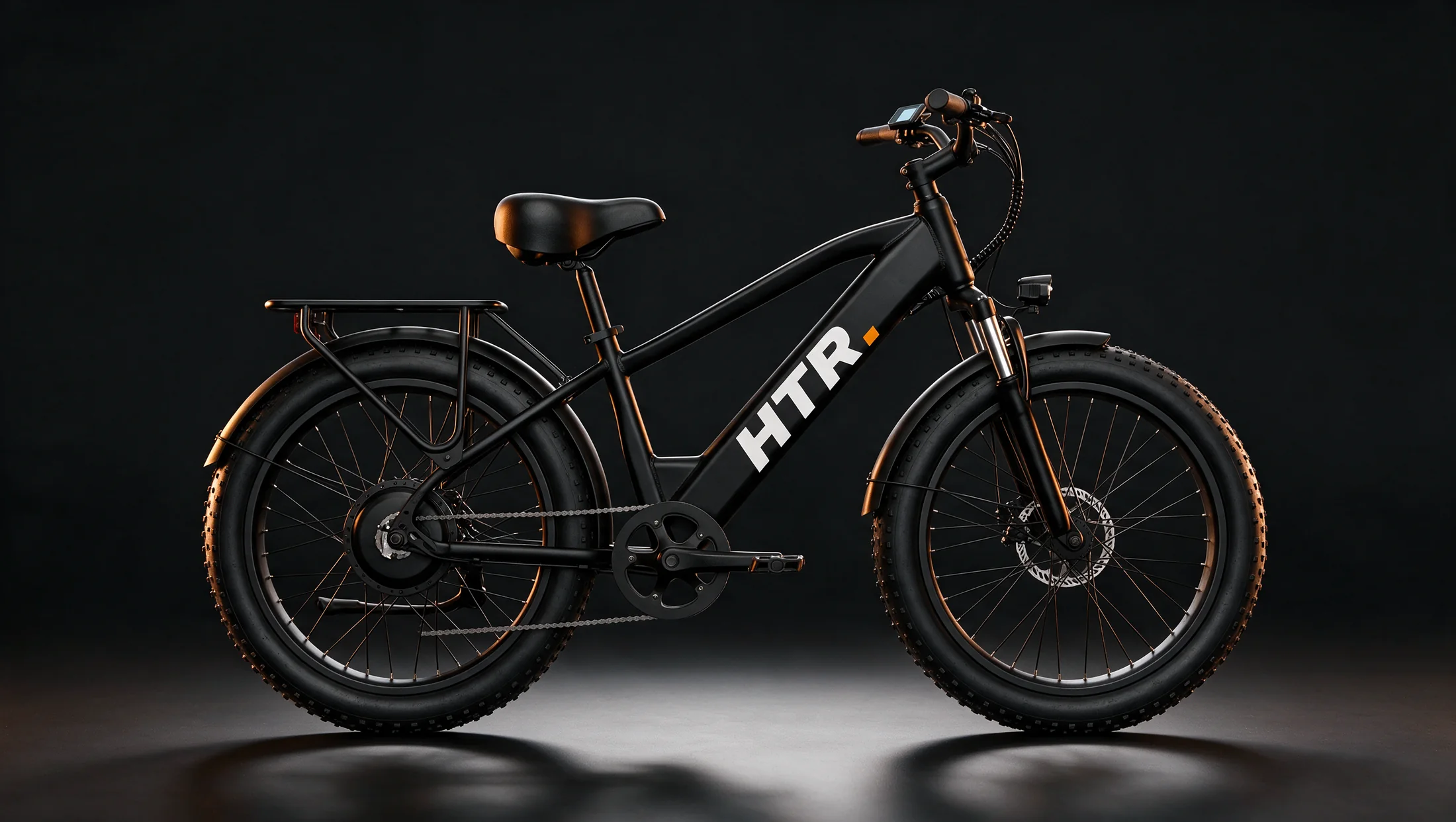 The Commuter Pro — HTR off-road e-bike, side profile