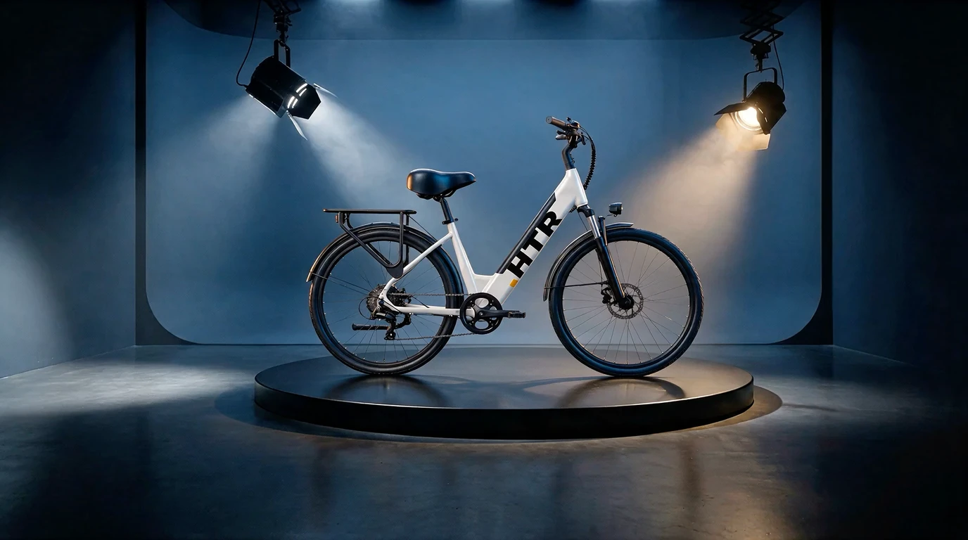 The Jack — HTR electric bike, hero studio shot