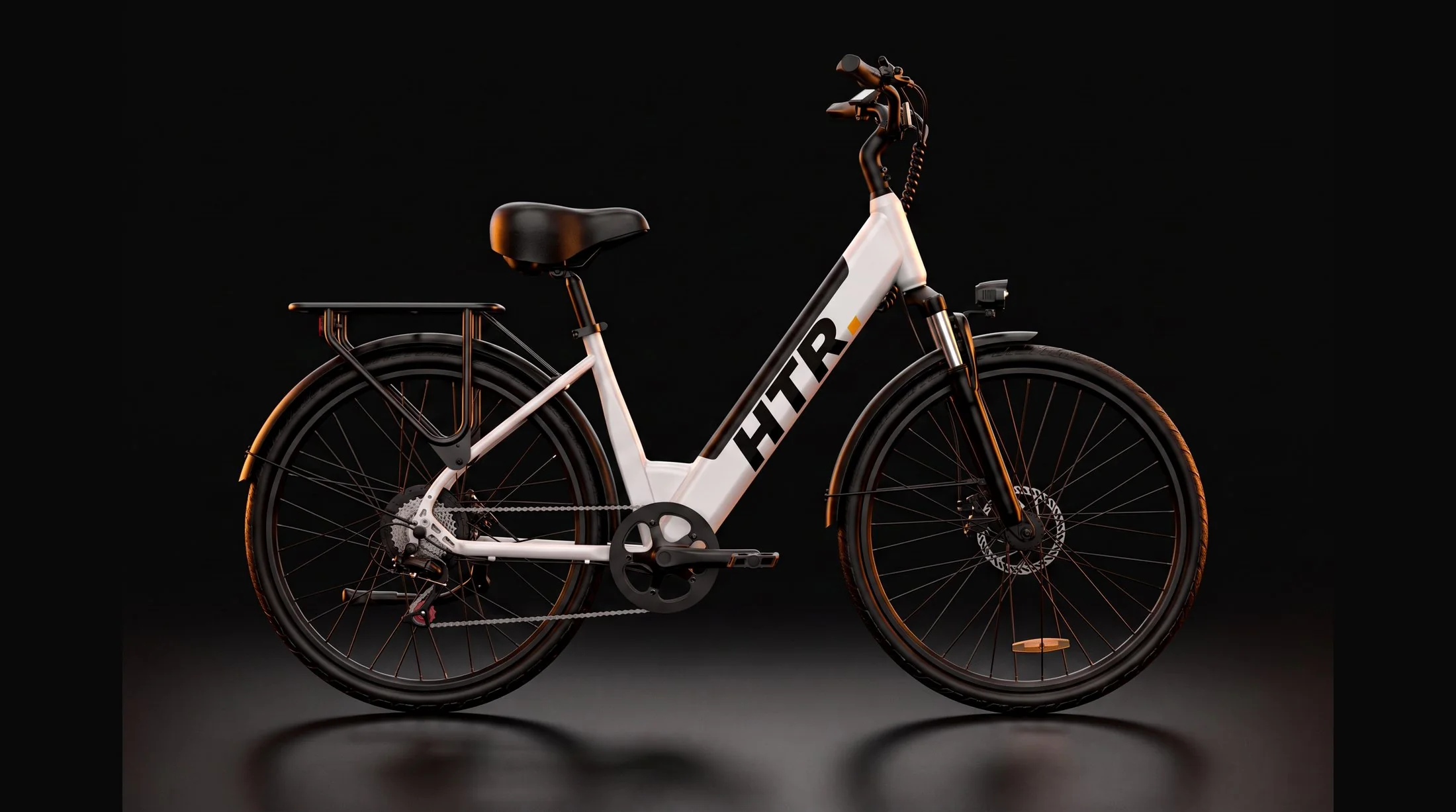 The Jack — flagship commuter e-bike, studio side profile